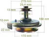 Embrayage mécanique pour Cub Cadet CC 1022 KHI 917 HE 1018 Voir les images du produit 2