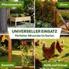 TTL GARDEN Hasendraht 25mx1m schwarz – 25x45mm Masche PVC Produktbild-Vorschau 7