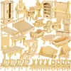 Kruzzel 23542 3D-Puzzle: Holzmöbel für Puppen, 34 Teile Produktbild-Vorschau 1