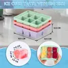 3 stampi per cubetti di ghiaccio, vassoio per cubetti di Anteprima dell’immagine prodotto 5