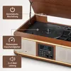 Kompaktanlage Plattenspieler DAB+ Bluetooth USB FM Stereo Produktbild-Vorschau 9