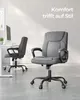 SONGMICS Drehstuhl, Computerstuhl, Wippfunktion, Produktbild-Vorschau 2