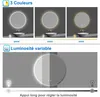 Miroir de salle de bain LED rond 90cm avec rétro-éclairage, Voir les images du produit 2