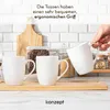 Kaffeebecher aus Porzellan, 300 ml, Set 6er, Kaffee-Tassen Produktbild-Vorschau 5