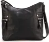 SPIKES & SPARROW Leder Umhängetasche Bronco Crossover Black Produktbild-Vorschau 1