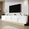 Merax TV-kast 175 cm met houtnerf, TV-meubel met Productafbeelding-voorbeeld 4