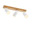 ZMH Spot de plafond 3 flammes blanc Lampe de cuisine GU10 Voir les images du produit 9