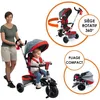 Tricycle Mondo On & Go Moovi Explore Rouge Convertible Voir les images du produit 2