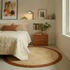 Tapis ronds en jute Mrcarpet Nature/rouge/bruin Avec marge Voir les images du produit 4