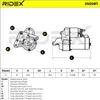 RIDEX 2S0087 Starter Anlasser 1,1kW für BMW 5 Limousine Produktbild-Vorschau 7