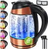 KESSER® 1,8L Edelstahl Wasserkocher 2200W Glaswasserkocher Produktbild-Vorschau 1
