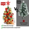 TolleTour 40cm Mini Weihnachtsbaum mit 30 warmweiß LEDs 8 Produktbild-Vorschau 6