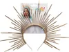 Atosa Diadem Golden  Kinder Golden One Size Produktbild-Vorschau 3