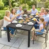 Outsunny Gartentisch Beistelltich Esstisch Garten WPC Tisch Produktbild-Vorschau 7