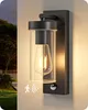 EDISHINE Außenwandleuchte mit Bewegungsmelder, Aluminium, Produktbild-Vorschau 1
