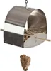 matches21 Vogel-Futterhaus 15x10x18 cm Metall Bausatz f. Produktbild-Vorschau 1
