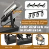 ZMH Deckenlampe Industrial  Wohnzimmer 4 Flammig E14 Produktbild-Vorschau 2