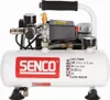 A white air compressor with black and red accents, shown from a front-diagonal angle against a white background. Produktbild-Vorschau