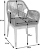Gartenstuhl MCW-H56b, Sessel Outdoor Stuhl, wetterfest Produktbild-Vorschau 6
