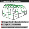 BRAST Gewächshaus Foliengewächshaus mit Stahlfundament | Produktbild-Vorschau 10
