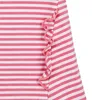 BONDI Mädchen T-Shirt "Spatzl" mit Reh 86844 | Rosa Weiß Produktbild-Vorschau 7
