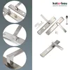 Collage of product images showing door handles and hardware, with a logo and text in the upper right corner. Produktbild-Vorschau