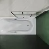 SONNI Badewannenaufsatz 80x140cm Duschabtrennung für Produktbild-Vorschau 2