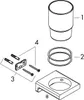 hansgrohe AddStoris bicchiere portaspazzolino cromato, 1 Anteprima dell’immagine prodotto 12