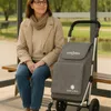 Einkaufstrolley Einkaufswagen Einkaufstasche faltbar 44 L Produktbild-Vorschau 11