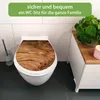 banjado Familien WC Sitz weiß mit Absenkautomatik und Motiv Produktbild-Vorschau 2