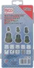 The image shows the packaging of a rivet nut assortment kit. Anteprima dell’immagine prodotto