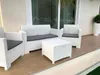 Garten-Loungeset aus Rattanoptik-Harz mit 2-Sitzer-Sofa, 2 Produktbild-Vorschau 2