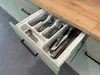 Besteckeinsatz für 50 cm Schubkästen - Weiß Kunststoff Produktbild-Vorschau 7