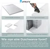 SUNXURY 70×140cm SMC Receveur de douche avec vidage Voir les images du produit 2