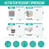 Strex Vacuumzakken Dekbedden & Kleding - 14 Stuks / 4 Maten Productafbeelding-voorbeeld 6