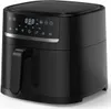 A black Xiaomi air fryer shown from a three-quarter front angle against a white background. Produktbild-Vorschau