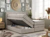 Boxspringbett mit LED Kopfteil und Topper - GOLD-5-KING - Produktbild-Vorschau 2