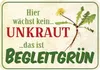 Kulthänger Blechschild Unkraut Begleitgrün, KH 140 Produktbild-Vorschau 1