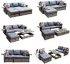 Zestaw mebli ogrodowych Loge MALTA, sofa + stolik Podgląd zdjęcia produktu 2