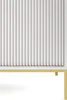 DomoHome Hochgeriffelte Kommode NOVA – 2 Türen Highboard Produktbild-Vorschau 4