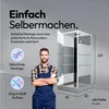 Dusche Komplett MARWELL Komplettdusche Fertigdusche Dusy 80 Produktbild-Vorschau 4