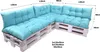 Palettenkissen 7er-set | sitzkissen 120x60 + rückenkissen Produktbild-Vorschau 2