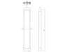LED Pollerleuchte in Anthrazit 100cm - 2er Set Wegeleuchten Produktbild-Vorschau 5