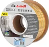 fix-o-moll D-Profildichtung selbstklebend weiß 50 m 6 x 9 Produktbild-Vorschau 1