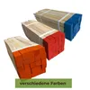 50 Stück Holzpfähle Buche 25x25 mm Länge 80 cm Blau Spitze Produktbild-Vorschau 9