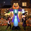 Opblaasbare Halloween-decoratie: pompoen met Productafbeelding-voorbeeld 4