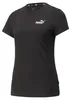 PUMA Damen ESS+ Embroidery Tee T-Shirt Logo Print Farbwahl Produktbild-Vorschau 2