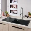 A modern kitchen sink and faucet. Anteprima dell’immagine prodotto