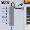 Rolio USB C Hub, 4x USB-A, 2x SD/TF Kartenleser, 1x USB-C, Produktbild-Vorschau 2