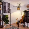 Stojací lampa ZMH 181 cm, oblouková lampa 40 W, stojací Náhled obrázku produktu 9